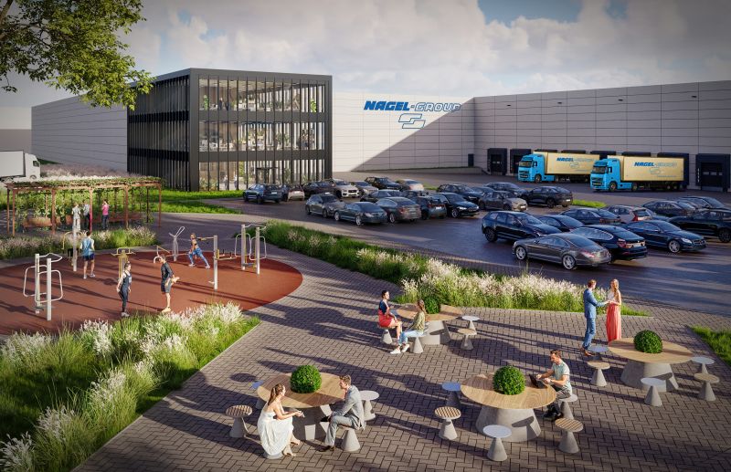 Nagel-Group, logistics centre Poland, project developer LemonTree, project development, temperature-controlled food logistics, value-added services